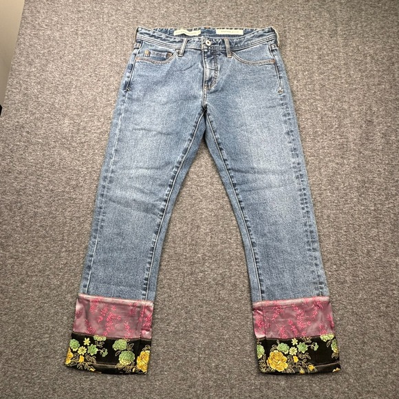 Pilcro Denim - Anthropologie Pilcro Letterpress Slim Boyfriend‎ Jeans Women 27 Fit 32x27